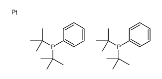 Bis[di-tert-butyl(phenyl)phosphoranylidene]platinum(IV)结构式