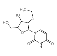 1-[3-ethylsulfanyl-4-hydroxy-5-(hydroxymethyl)oxolan-2-yl]pyrimidine-2,4-dione picture