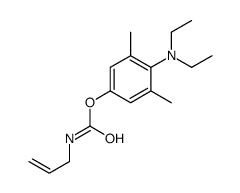 [4-(diethylamino)-3,5-dimethylphenyl] N-prop-2-enylcarbamate结构式