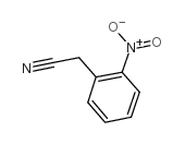 2-Nitrophenylacetonitrile structure