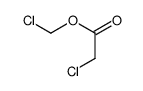 chloromethyl 2-chloroacetate Structure