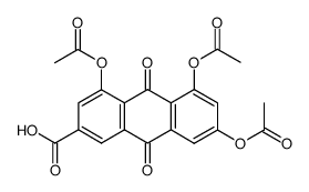 1,3,8-Triacetylemodic acid结构式