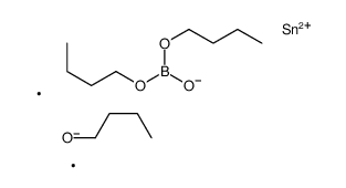 [butoxy(dimethyl)stannyl] dibutyl borate结构式
