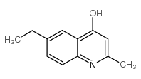 6-ETHYL-2-METHYLQUINOLIN-4-OL structure