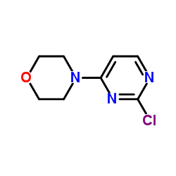2-氯-4-吗啉嘧啶结构式