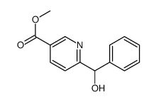 methyl 6-[hydroxy(phenyl)methyl]pyridine-3-carboxylate结构式