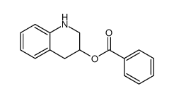 benzoic acid-(1,2,3,4-tetrahydro-[3]quinolyl ester)结构式