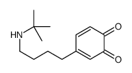4-[4-(tert-butylamino)butyl]cyclohexa-3,5-diene-1,2-dione结构式