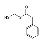 S-(sulfanylmethyl) 2-phenylethanethioate Structure