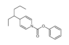 phenyl 4-hexan-3-yl-4H-pyridine-1-carboxylate结构式