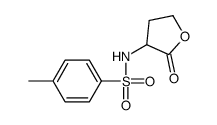 4-methyl-N-(2-oxooxolan-3-yl)benzenesulfonamide Structure