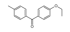 (4-ethoxyphenyl)-(4-methylphenyl)methanone Structure