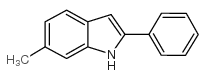 6-甲基-2-苯基-1H-吲哚结构式