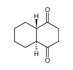 trans-octahydronaphthalen-1,4-dione Structure