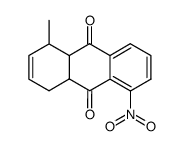 1,4,4a,9a-Tetrahydro-1-methyl-5-nitroanthrachinon Structure