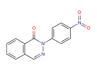 2-(4-Nitrophenyl)phthalazin-1(2H)-one Structure