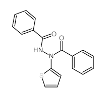 Benzoicacid, 2-benzoyl-1-(2-thienyl)hydrazide picture