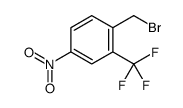 1-(bromomethyl)-4-nitro-2-(trifluoromethyl)benzene Structure
