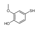 2-methoxy-4-sulfanylphenol Structure