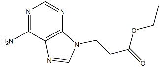 3-(6-氨基-9H-嘌呤-9-基)丙酸乙酯图片