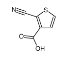 2-Cyano-3-thioenylcarboxylic acid structure