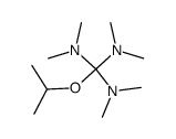 Isopropoxy-N,N,N',N',N'',N''-hexamethyl-methantriamin结构式