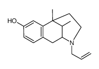 (+)-N-allyl-N-normetazocine Structure