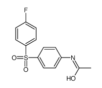 N-[4-(4-fluorophenyl)sulfonylphenyl]acetamide Structure