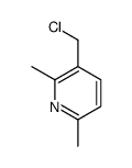 3-(Chloromethyl)-2,6-dimethylpyridine结构式