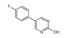 5-(4-fluorophenyl)-1H-pyrimidin-2-one结构式