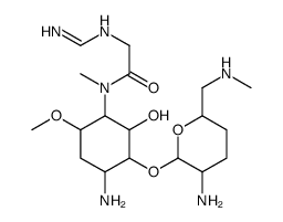 2''-formimidoylistamycin B picture