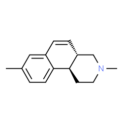 Benz[f]isoquinoline, 1,2,3,4,4a,10b-hexahydro-3,8-dimethyl-, trans- (9CI) picture