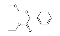 ethyl 2-(methoxymethoxy)-2-phenylacetate Structure