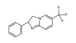 (R)-2-Phenyl-6-(trifluoromethyl)-2,3-dihydroimidazo[1,2-a]pyridine Structure