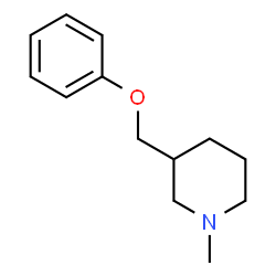 Piperidine, 1-methyl-3-(phenoxymethyl)- (9CI)结构式