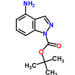 tert-butyl 4-amino-1H-indazole-1-carboxylate picture