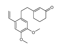 3-[2-(2-ethenyl-4,5-dimethoxyphenyl)ethyl]cyclohex-2-en-1-one Structure