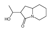 2-(1-hydroxyethyl)-2,5,6,7,8,8a-hexahydro-1H-indolizin-3-one Structure