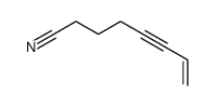 oct-7-en-5-ynenitrile结构式