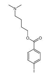 4-(dimethylamino)butyl 4-iodobenzoate结构式