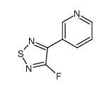 3-fluoro-4-pyridin-3-yl-1,2,5-thiadiazole Structure