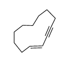 (E)-1-Cyclododecen-3-in结构式