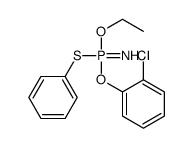 (2-chlorophenoxy)-ethoxy-imino-phenylsulfanyl-λ5-phosphane结构式