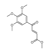 methyl 4-oxo-4-(3,4,5-trimethoxyphenyl)but-2-enoate Structure