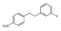 Benzenamine, 4-[2-(3-fluorophenyl)ethyl] Structure