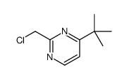4-tert-butyl-2-(chloromethyl)pyrimidine Structure