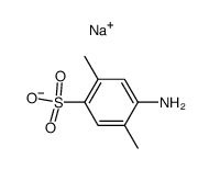 4-Amino-2,5-dimethylbenzenesulfonic acid sodium salt结构式