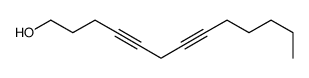 trideca-4,7-diyn-1-ol Structure
