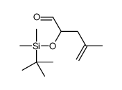 2-[tert-butyl(dimethyl)silyl]oxy-4-methylpent-4-enal结构式