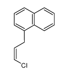 1-(3c-chloro-allyl)-naphthalene Structure